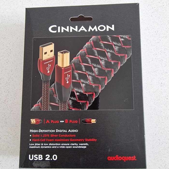 Cabo Audioquest Cinnamon USB A-B 75 cm