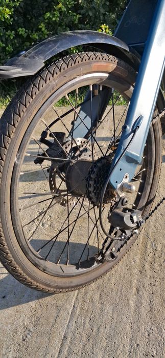 [Baixa de Preço] Bicicleta Elétrica dobrável Fiido D11 250W Azul