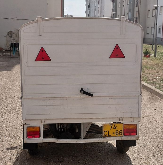 Ape 50 piaggio branco