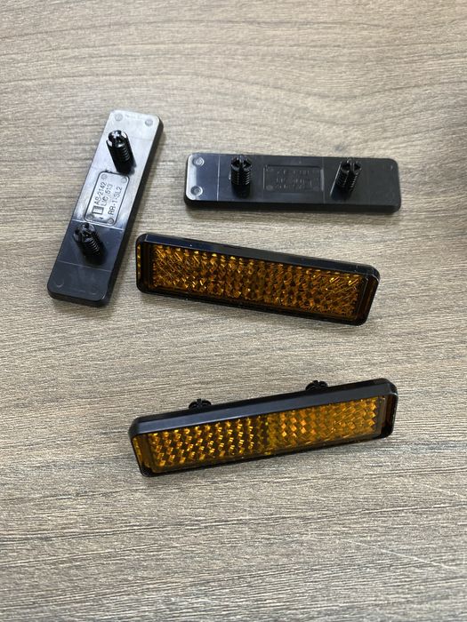 Odblaski na pedała rowerowe światełka pedałów