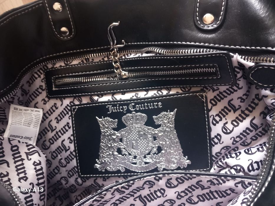 Juicy couture velvet nowa torebka welurowa