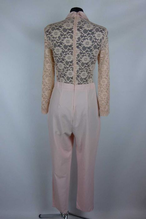 Asos elegancki kombinezon koronka róż 10 / 38