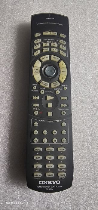 Onkyo RC-460M oryg. pilot do amplitunera kina domowego TX-DS797