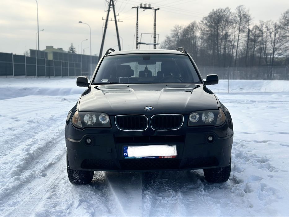BMW x3 2.0d 150KM Skóry, radio cd , Klikatyzacja, komputer