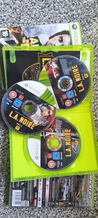 Alone in the dark/LA noir/Race pro Xbox 360