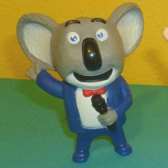 Figuras Smurf e Pantera Cor de Rosa(anos 80)