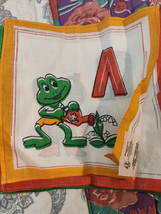 Детские носовые платки СССР