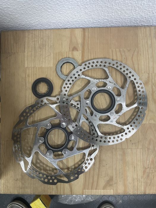 Discos shimano 160 mm central lock