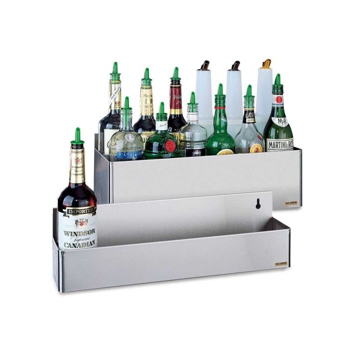 Racks em inox para garrafas