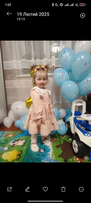 Плаття на дівчинку