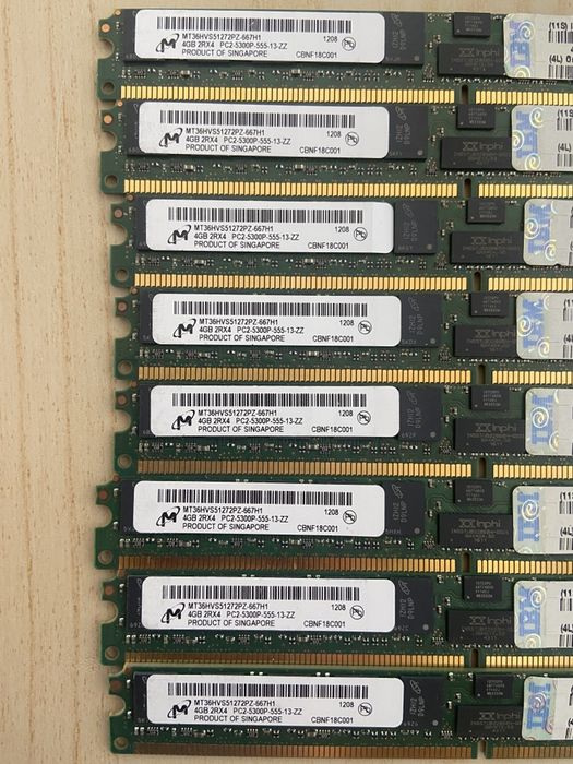 4GB RAM Memory PC2-5300P ECC 667MHz423970794300385280