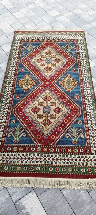 Luksusowy Chodnik WEŁNIANY 253x112 – Certyfikat EULAN | Piękny wzór