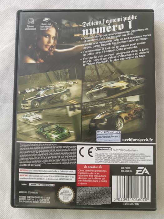 Need for Speed: Most Wanted [Nintendo GameCube, 2005] Complete - FR