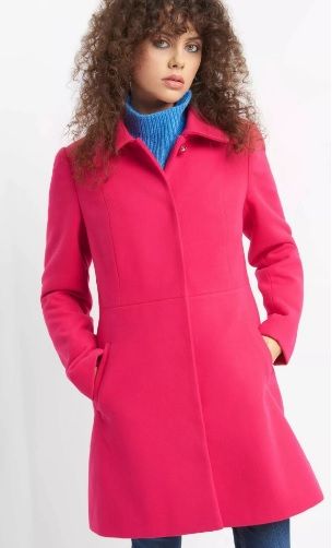 Płaszcz wiosenny jesienny różowy ORSAY, Łódź, rozmiar 38 M, NOWY