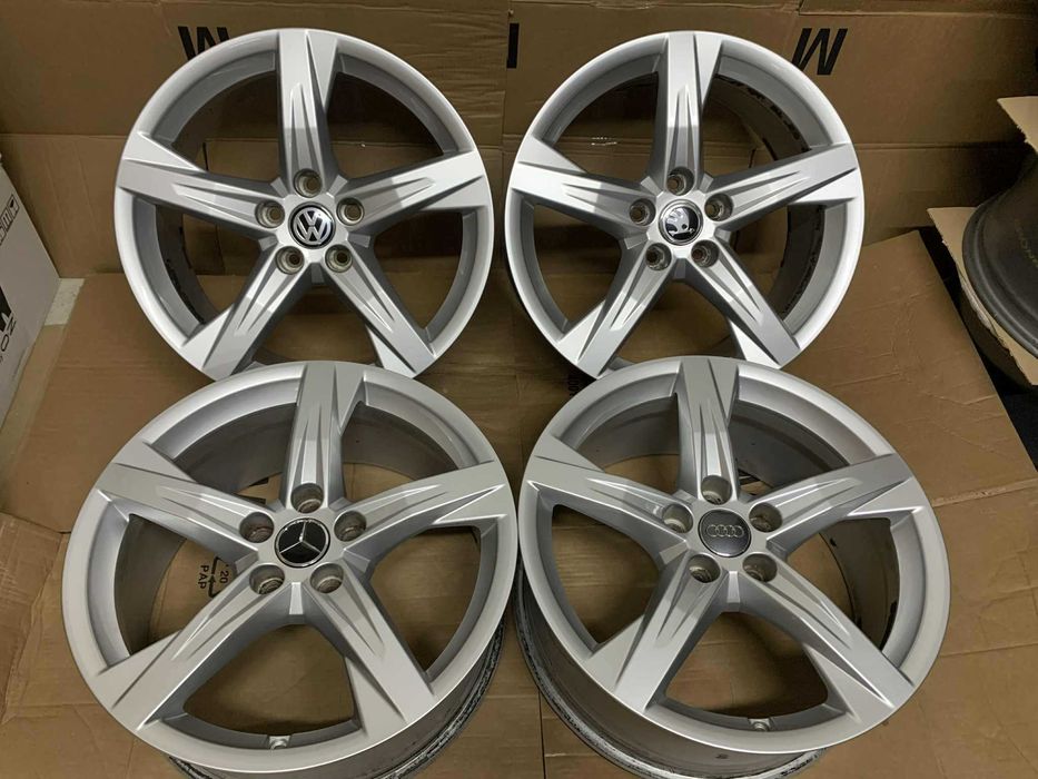 Alufelgi 5x112 18cali Audi Volkswagen Skoda Mercedes SuperB Passat A4