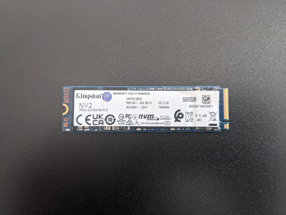 SSDs NVMe M.2 500/1TB