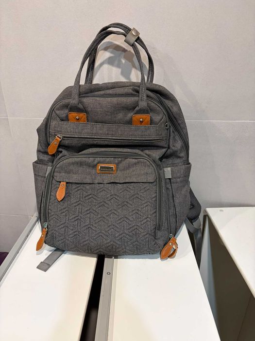 Mochila Welavila Cinzenta – Bebé, Muito Espaçosa - 15€