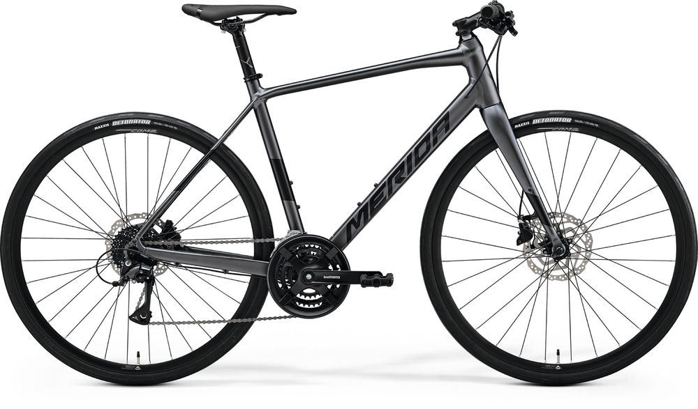 Nowy Merida Speeder 100 – Silk Dark Silver/Black – rama M/L (54)