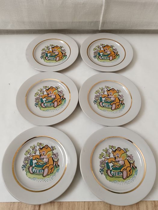 Тарілки. Ведмеді. 9 шт.