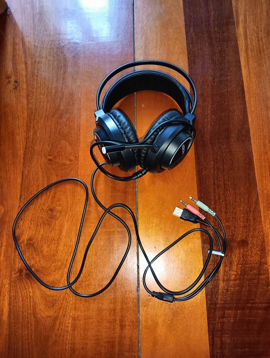 Gaming headset Krom KAPPA novos, nunca usados!