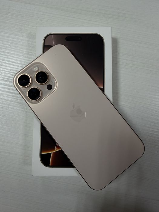 Apple iPhone 16 Pro Max 512 Гб відтінок Desert Titanium айфон
