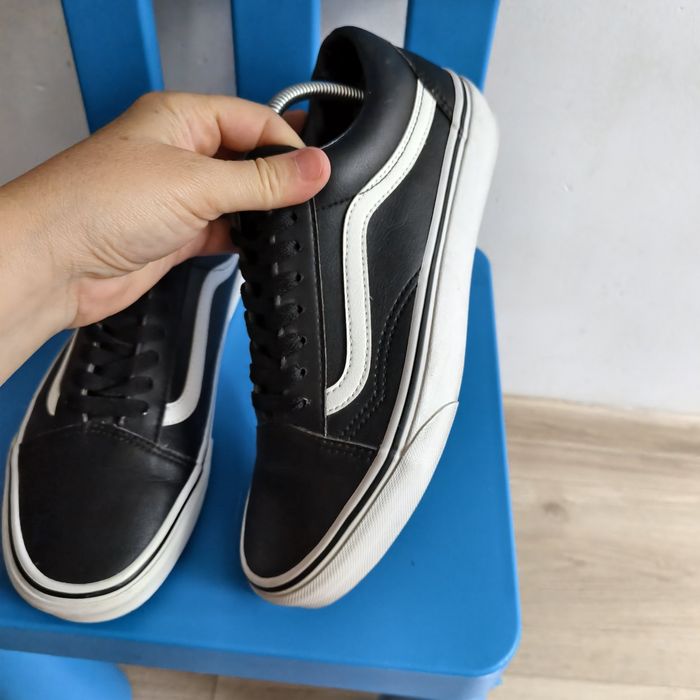 Trampki damskie skórzane Vans