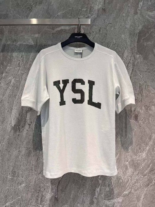 Топ, розпродаж люксових речей до 50%, Футболка YSL , розмір L