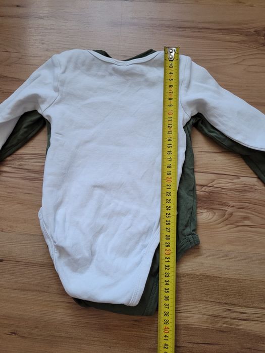 2 x body długi rękaw chłopięce uni 74