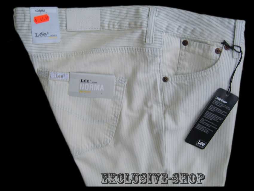 Lee Norma jeansowe spodnie wyszczuplające W28 L33 pas 80 cm