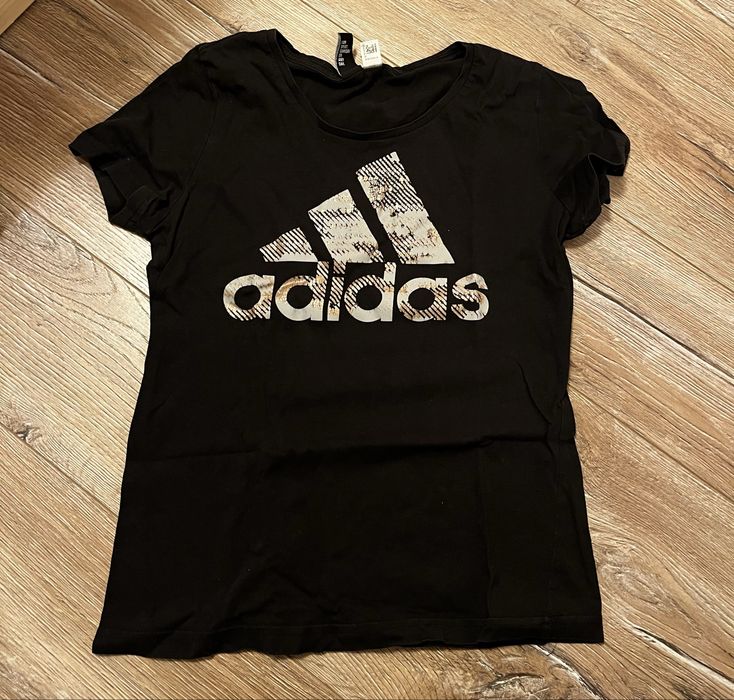 T-Shirt czarny adidas