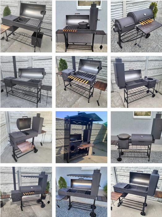 5мм • ВІД ЗАВОДУ • ГАРАНТІЯ • Мангал Коптильня Смокер / Піч Під Казан