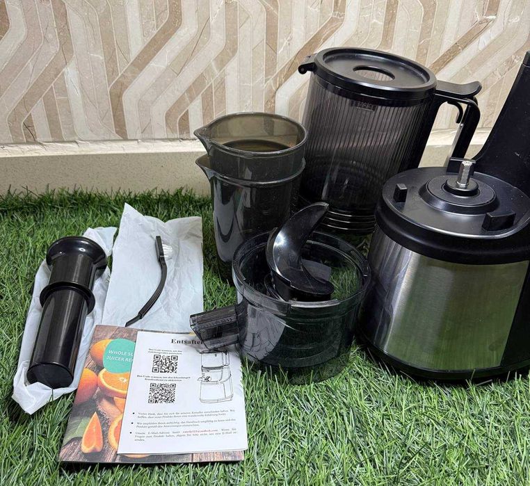 Шнекова соковижималка Canoly JE-37B (б/у, повна комплектація)