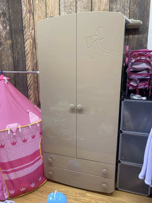 Меблі для дитячої, шафа в дитячу , комод