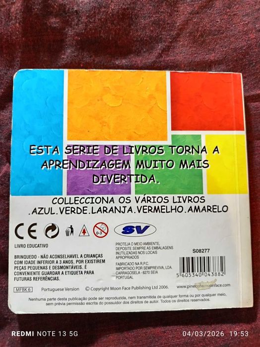 O Pequeno Livro das Cores – Verde Ref.: L-11