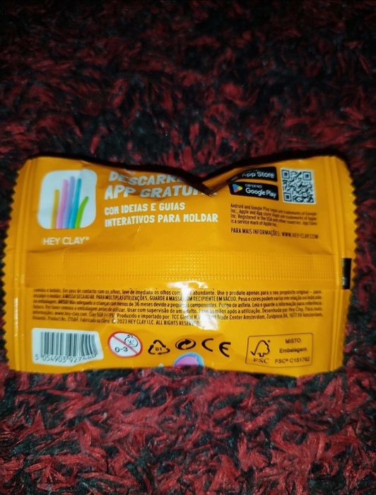 Plasticina moldável