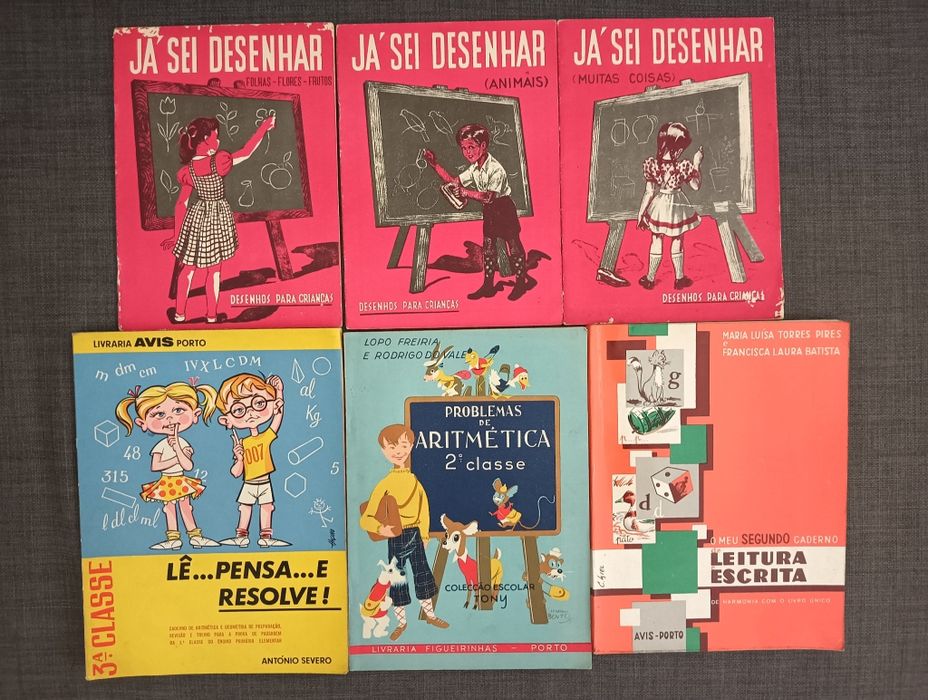 Manuais escolares antigos