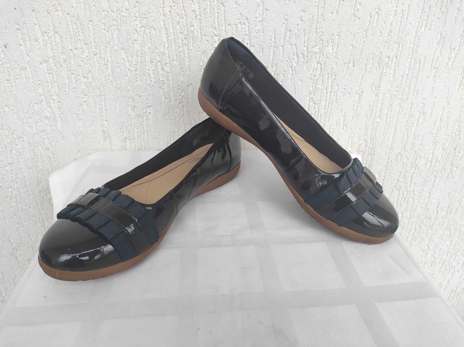 Туфли,балетки кожанние Clarks р. 37