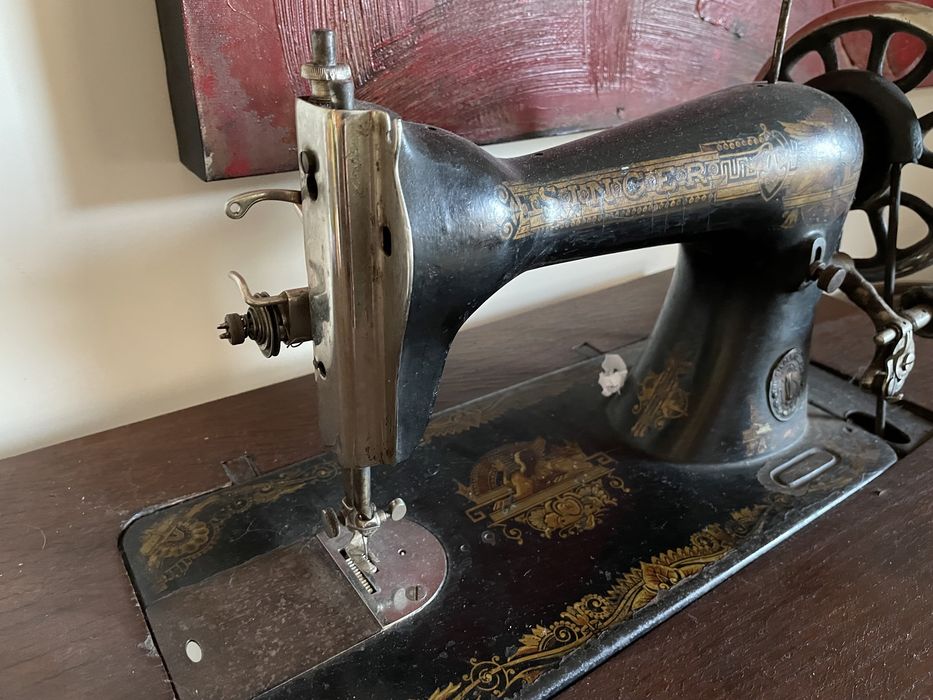 Antiguidade Máquina de costura singer