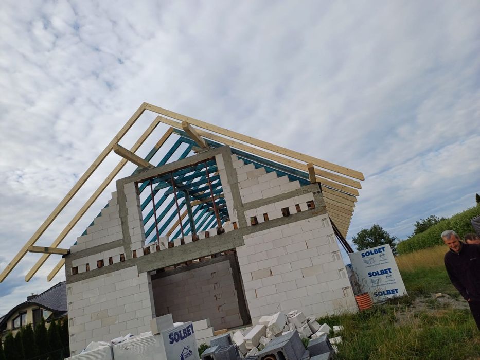 Dachy, więżba dachowa CNC, wiaty, zadaszenia, pergole