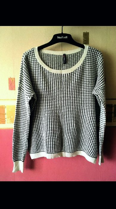 NOWY sweter  NEW YORKER.  miły, ciepły, miękki.  Skład z Wełną, Angorą