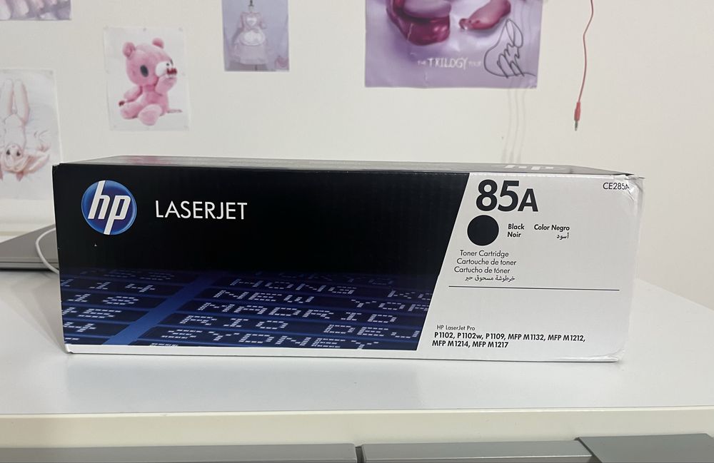 HP 85A CE285A toner black oryginał