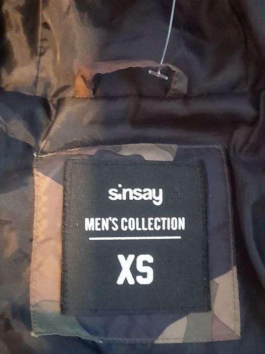 Casaco fino mas quente marca sinsay Novo novo