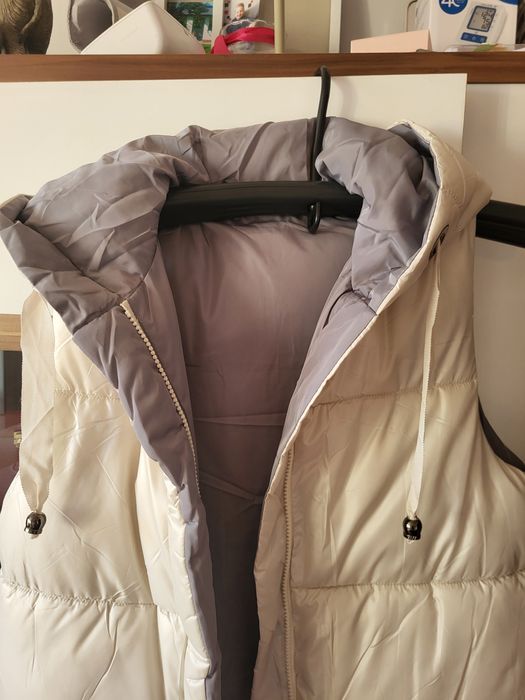 Bezrękawnik beżowy sm