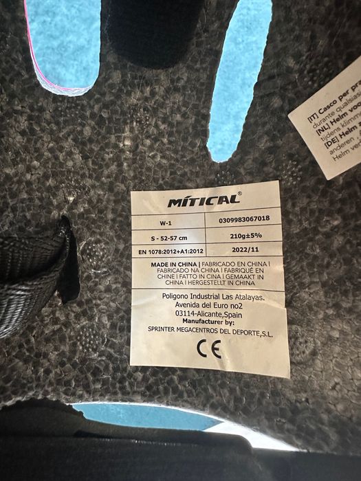 Capacete infantil Mitical