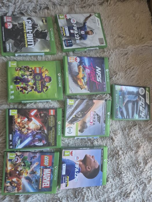 Xbox series x ,one dziewieć gier