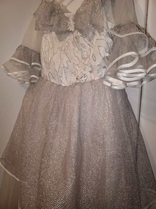 Плаття новорічне біле