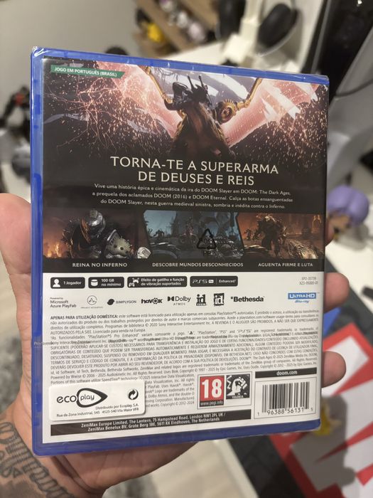 Doom The Dark Ages PS5 Novo Selado