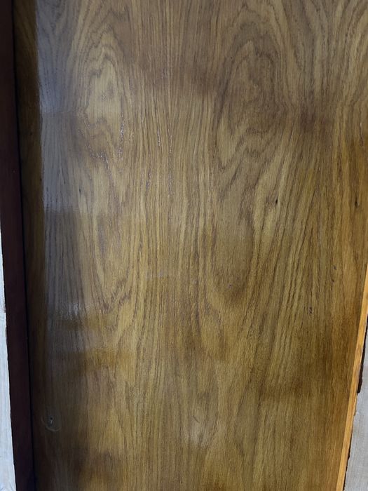 Двері з коробкою шпоновані