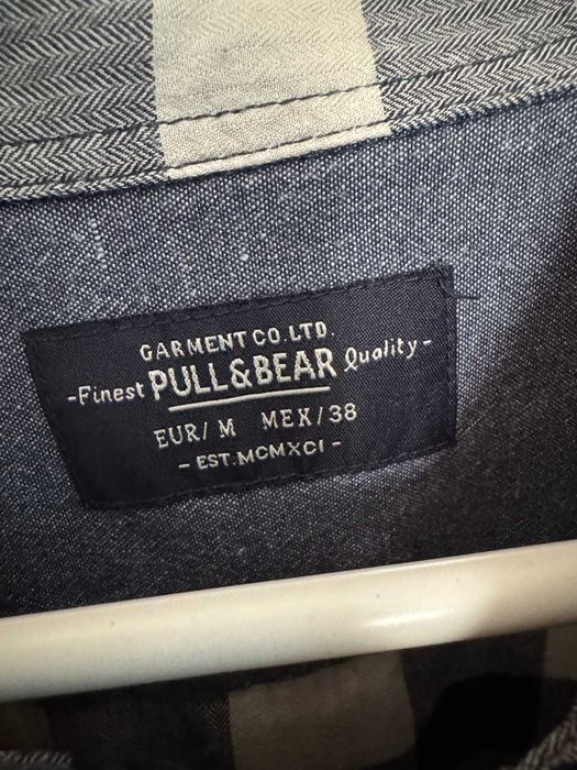 Camisa Pull & Bear Quadrados (M)