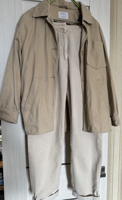 ZARA жіночі джинси,сорочка,піджак на розмір 36-38(S-M)